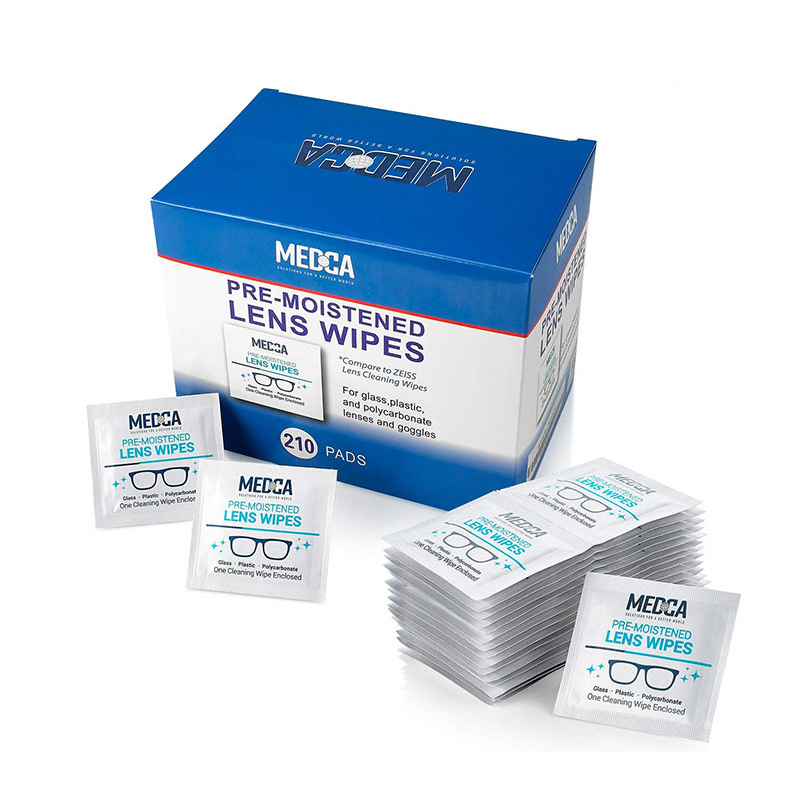 Антистатические салфетки для чистки экранов очков